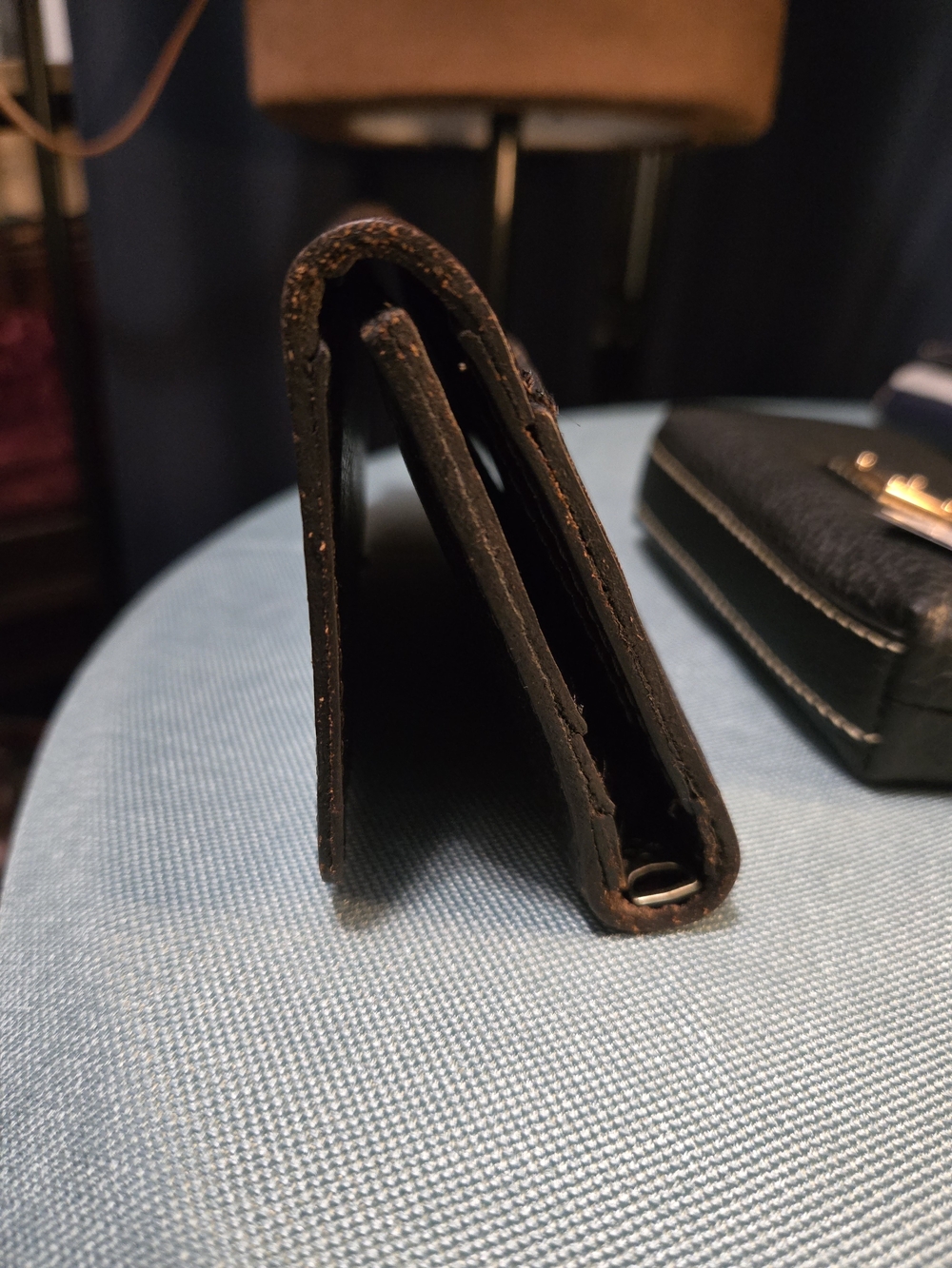 Like New, Lucious Dark Chocolate Patricia Nash Leather Continental Wallet - Picture 6 of 7